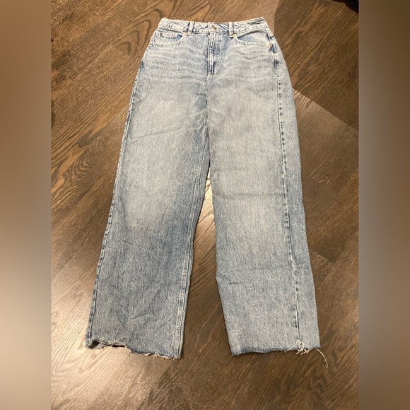 Garage Jeans BRAND NEW WITH TAGS- Street Wide Leg in Blythe Blue👖 - Picture 2 of 8